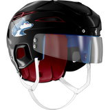 Pittsburgh Huskies Helmet Stickers