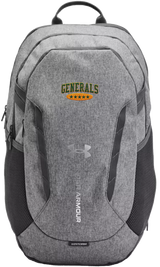 Red Bank Generals UA Hustle 6.0 Team Backpack