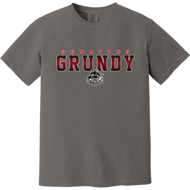 Grundy Senators Heavyweight Ring Spun Tee