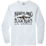 Maryland Black Bears Heavyweight Ring Spun Long Sleeve Tee