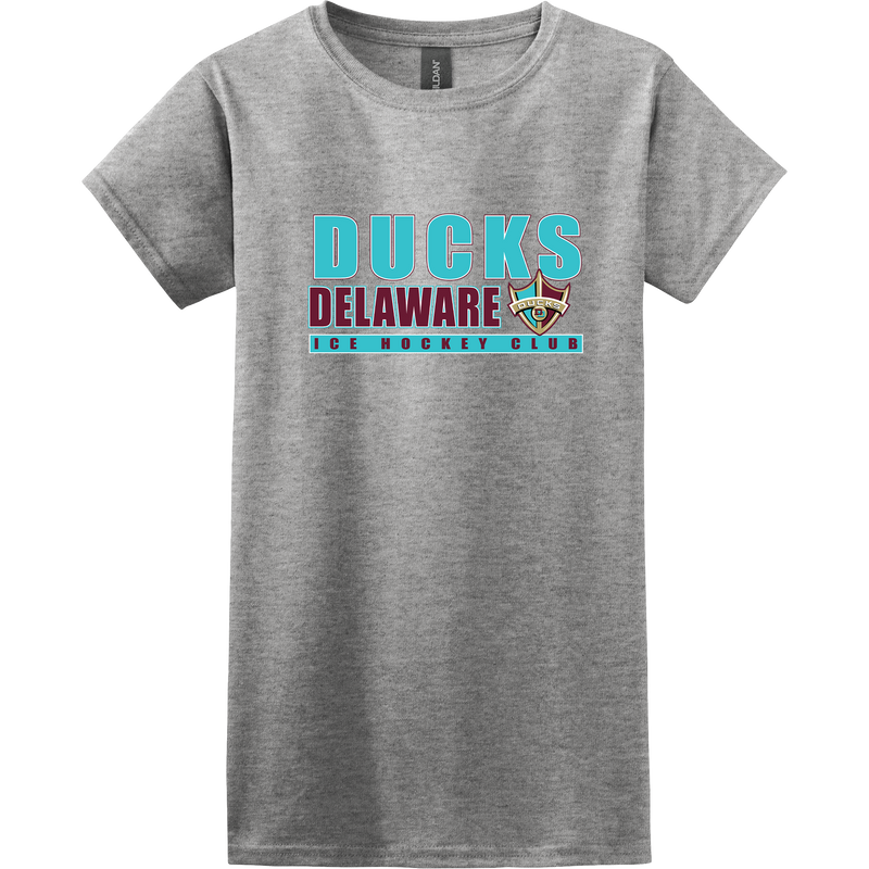 Delaware Ducks Softstyle Ladies' T-Shirt