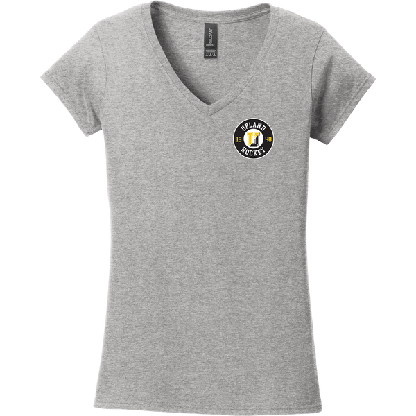 Upland Hockey Softstyle Ladies Fit V-Neck T-Shirt
