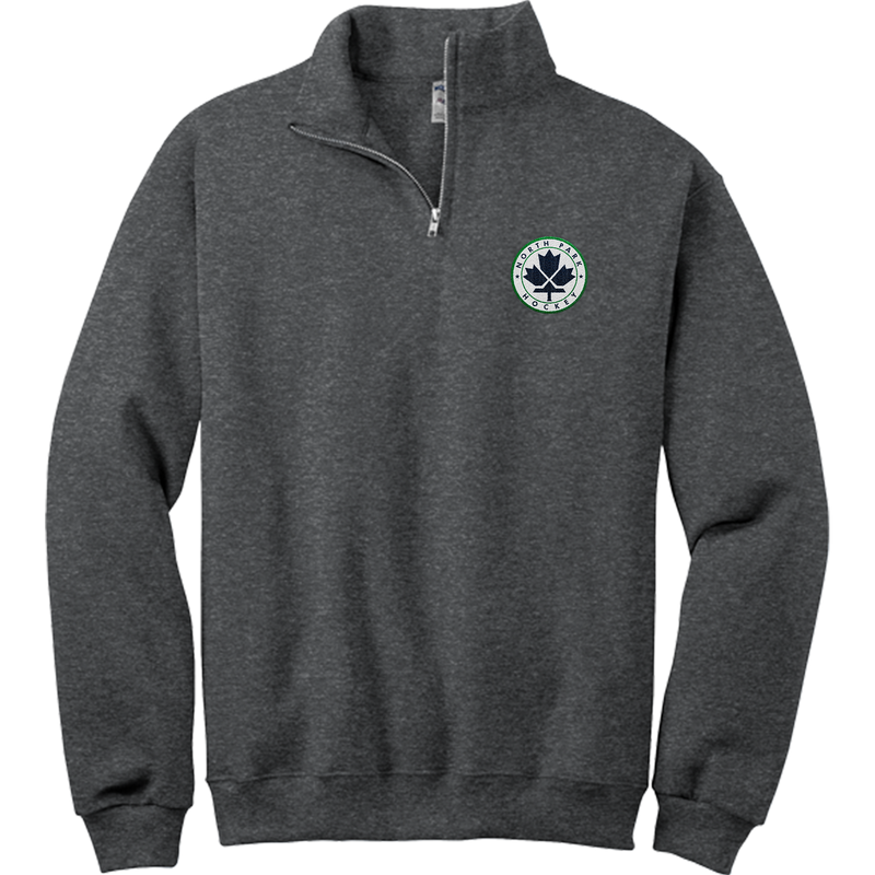 North Park Hockey NuBlend 1/4-Zip Cadet Collar Sweatshirt
