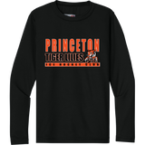 Princeton Tiger Lilies Youth Cooling Performance Long Sleeve Tee