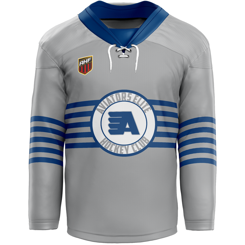 NJ Jets Aviators 8U Adult Goalie Hybrid Jersey