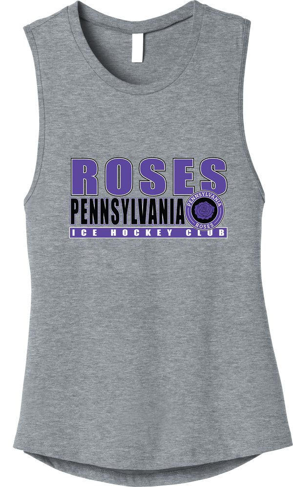 PA Roses Womens Jersey Muscle Tank