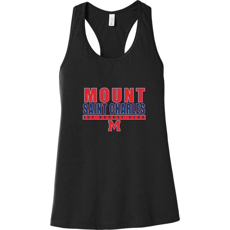 Mount St. Charles Womens Jersey Racerback Tank
