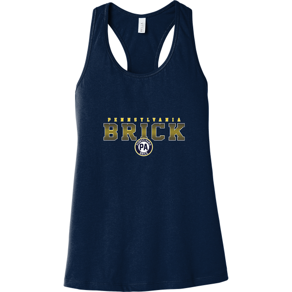 PA Brick Womens Jersey Racerback Tank