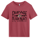 Dupage Black Bears Women's 6-Ounce Heavyweight Tee
