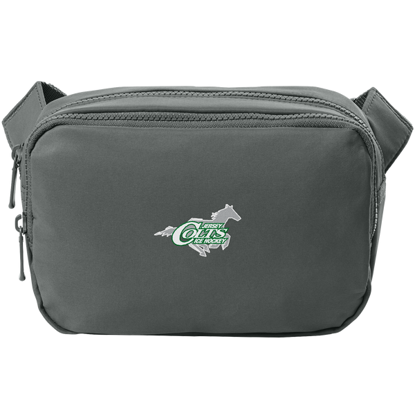 NJ Colts Matte Dual-Compartment Crossbody