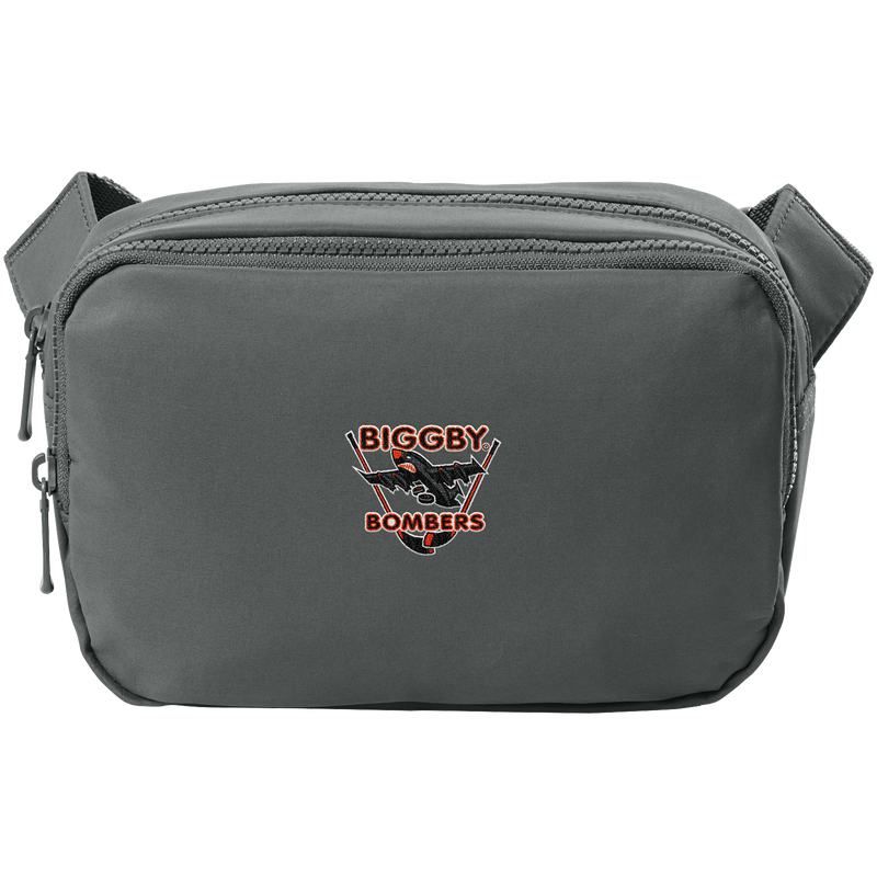 Biggby Bombers Matte Dual-Compartment Crossbody