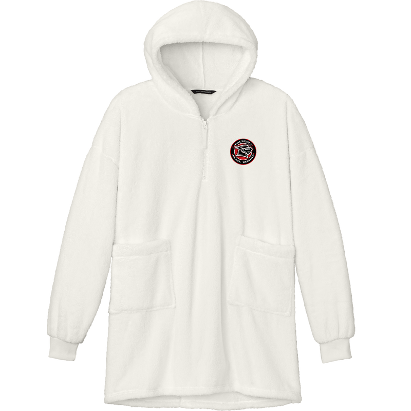 Palmyra Black Knights Plush Poncho