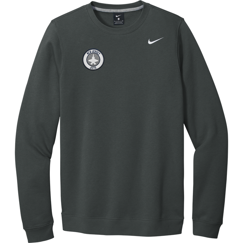 NJ Jets Nike Club Fleece Crew