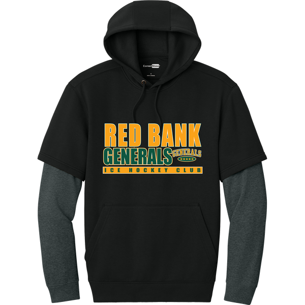 Red Bank Generals Tough Fleece Layered Hoodie