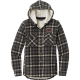 Biggby Bombers Eddie Bauer Ladies Woodland Shirt Jac