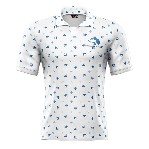 Pittsburgh Huskies Adult Sublimated Polo Tee