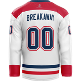 Jr. Mounties Goalie Jersey - White - Kit