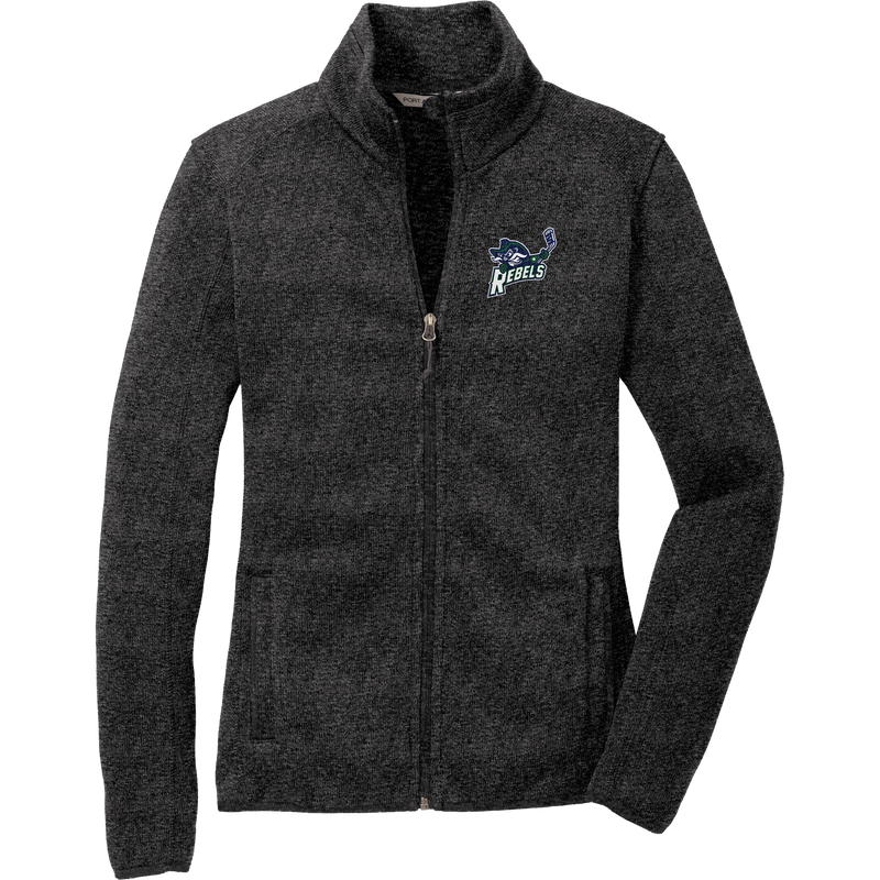 Kensington Valley Rebels Ladies Sweater Fleece Jacket