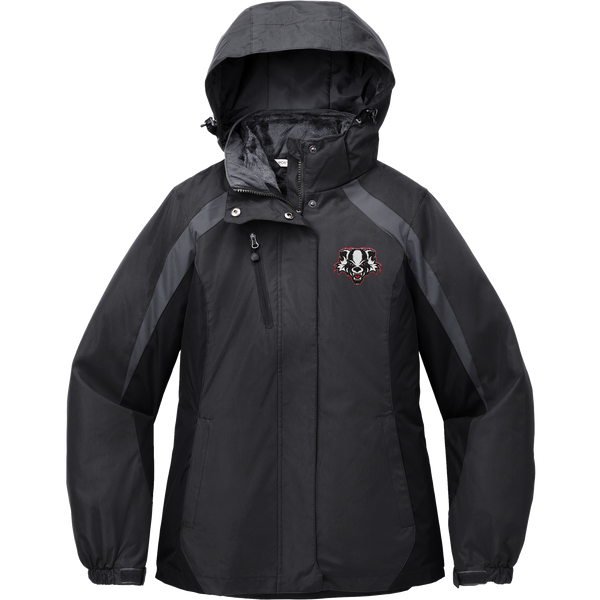 Scary Badgers Ladies Colorblock 3-in-1 Jacket