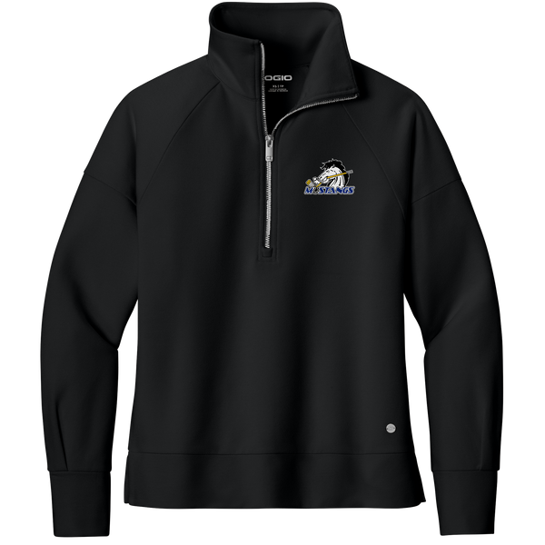 Mid-State Mustangs OGIO Women's Luuma 1/2-Zip