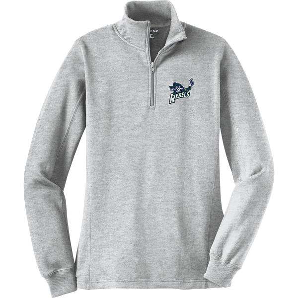 Kensington Valley Rebels Ladies 1/4-Zip Sweatshirt