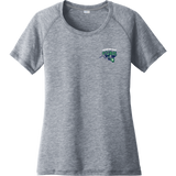 Kensington Valley Raiders Ladies PosiCharge Tri-Blend Wicking Scoop Neck Raglan Tee