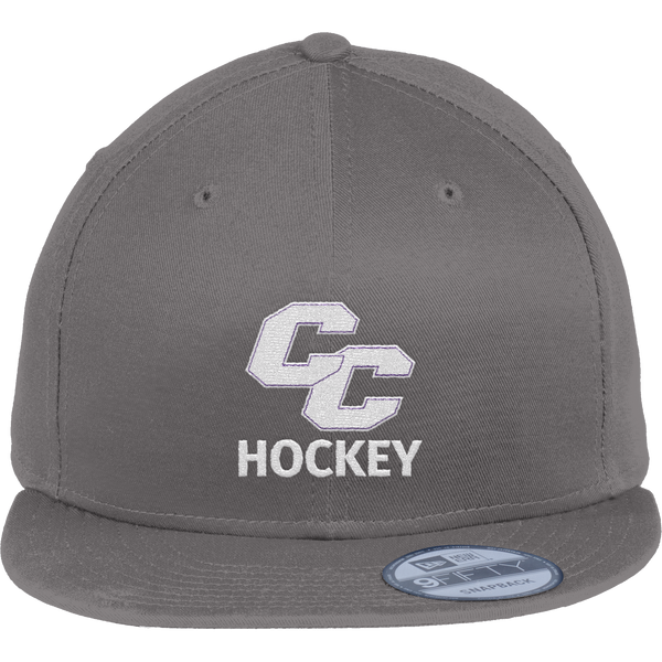 Curry College New Era Flat Bill Snapback Cap