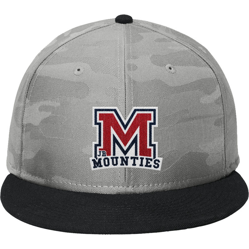 Jr. Mounties New Era Camo Flat Bill Snapback Cap
