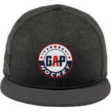 GAP Hockey New Era Shadow Heather Striped Flat Bill Snapback Cap