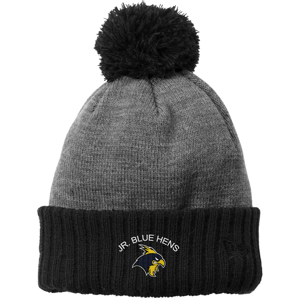 Delaware Jr. Blue Hens New Era Colorblock Cuffed Beanie