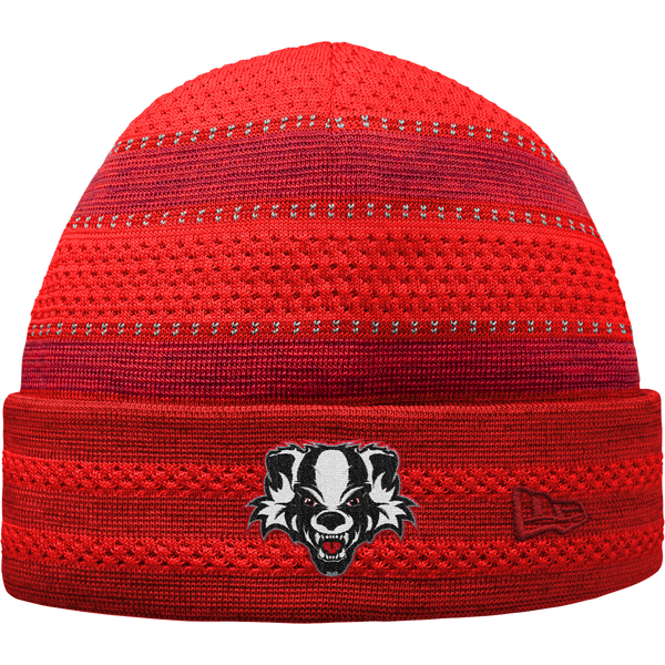 Scary Badgers New Era On-Field Knit Beanie