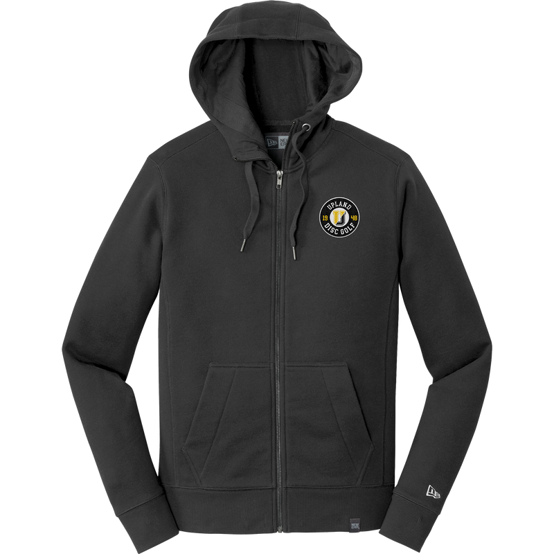 Upland Disc Golf New Era French Terry Full-Zip Hoodie
