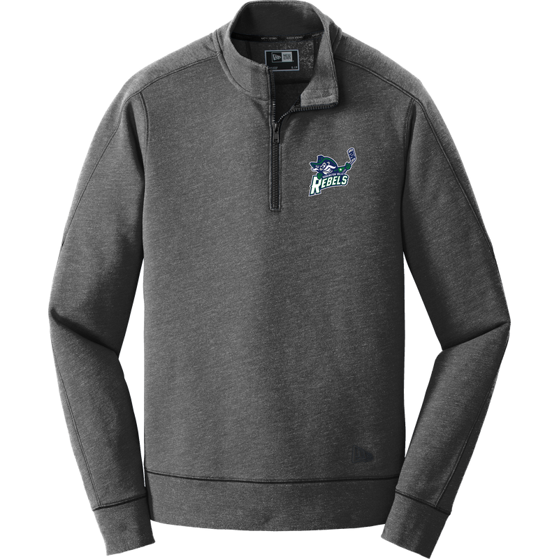 Kensington Valley Rebels New Era Tri-Blend Fleece 1/4-Zip Pullover
