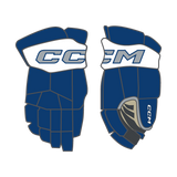 NJ Jets CCM 85C Custom Gloves Senior