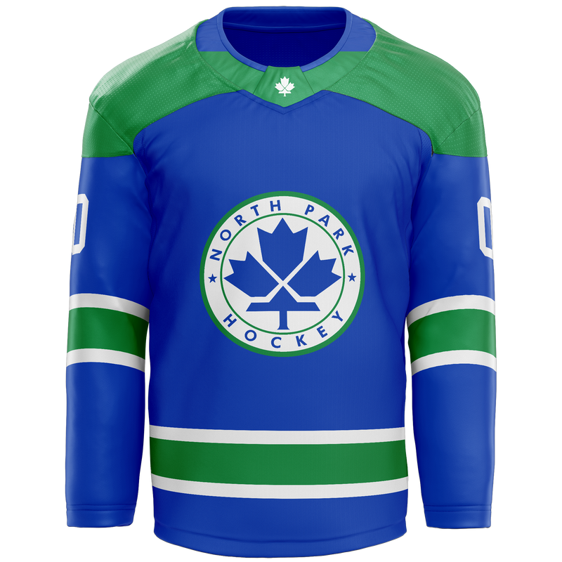 North Park Adult Player Cut and Sew Tackle Twill Jersey