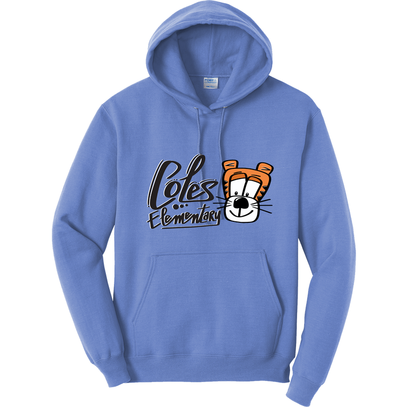 Coles Elementary "Graffiti Tiger" Pullover Hooded Sweatshirt