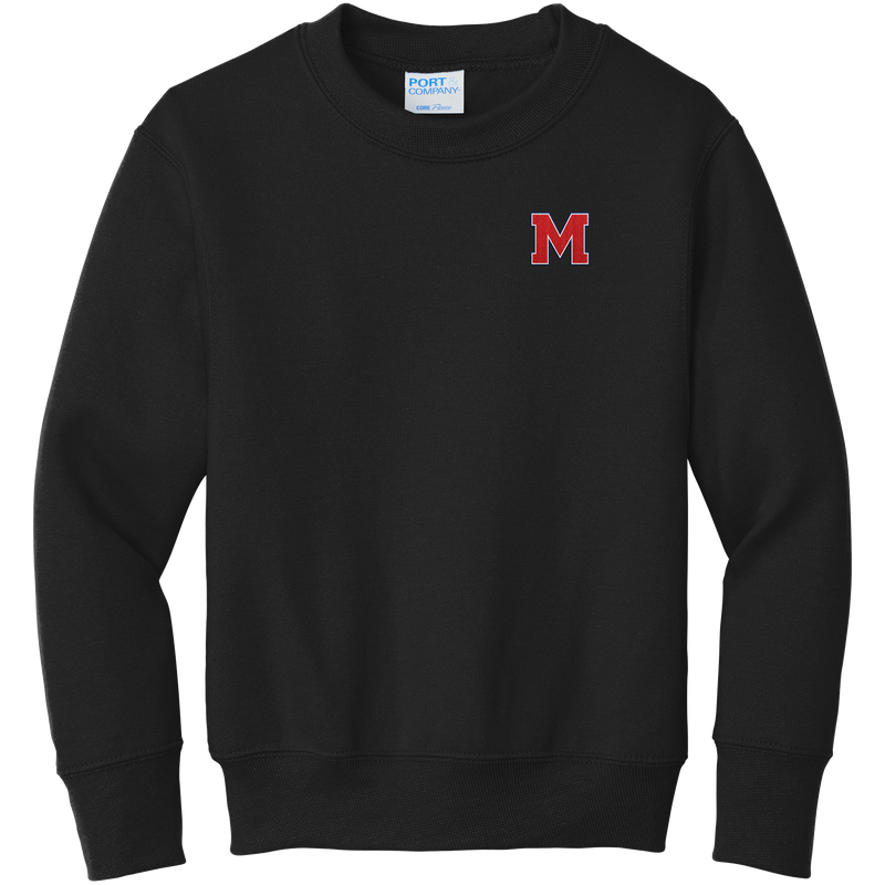 Mount St. Charles Youth Core Fleece Crewneck Sweatshirt