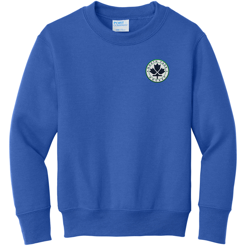 North Park Hockey Youth Core Fleece Crewneck Sweatshirt