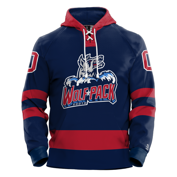 CT Wolfpack South Adult Sublimated Retro Hoodie