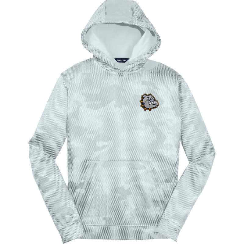 Chelsea Bulldogs Youth Sport-Wick CamoHex Fleece Hooded Pullover